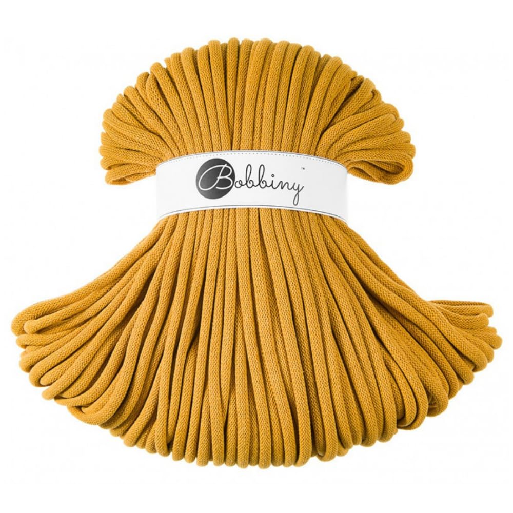 Bobbiny Hilo de cuerda de 9 mm x 100 m (Mustard)