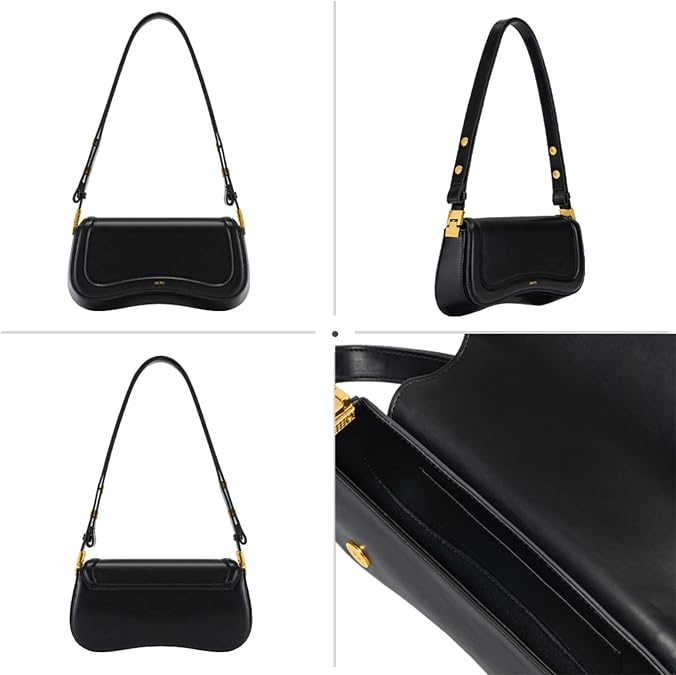 JW PEI Women's Joy Shoulder Bag - Black Card Holder - Black
