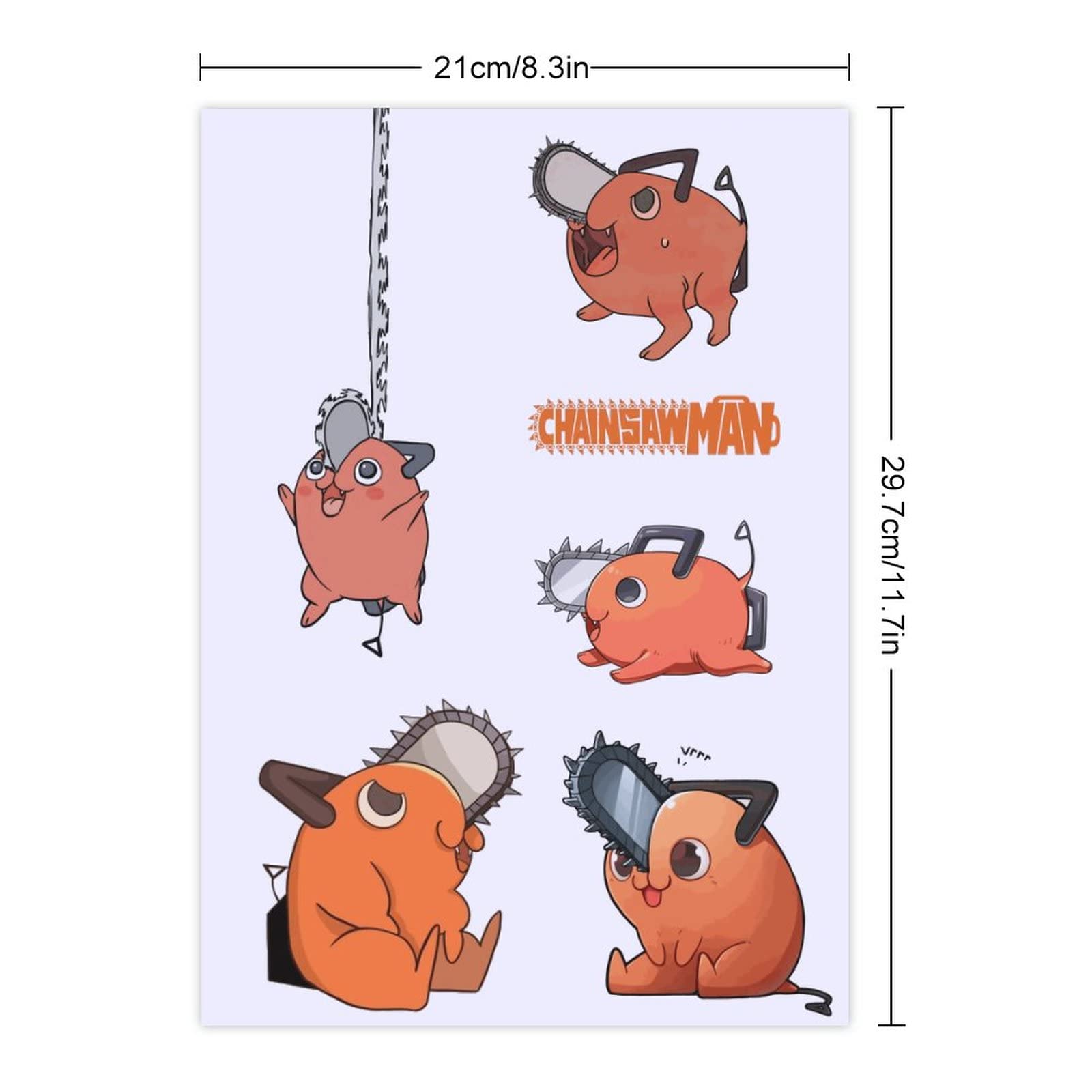 Amazon.co.jp: 防水ステッカーセット チェンソーマン ポチタ