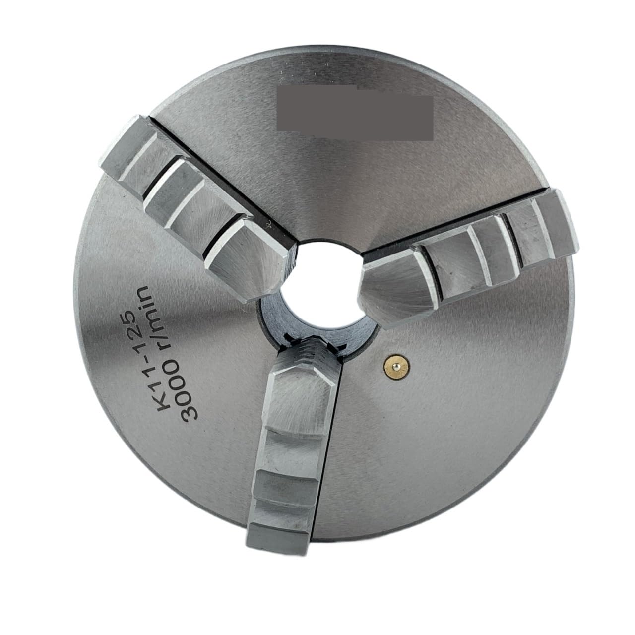 Uchwyt tokarski 125MM 3 szczękowy uchwyt samocentrujący mocowanie przednie 3 otwory marka Mini metalowy uchwyt tokarski K11-125 Wsparcie działań o wysokiej precyzji