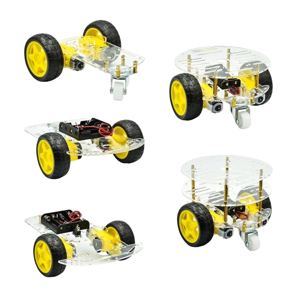Avoidance Tracking Motor Smart Robot Car Chassis Kit Speed Encoder Batteiry Box 2WD Ultrasonic Module for Arduieno R3 New 2025 Arrival High Reliable Electronic Component, Stable Performance