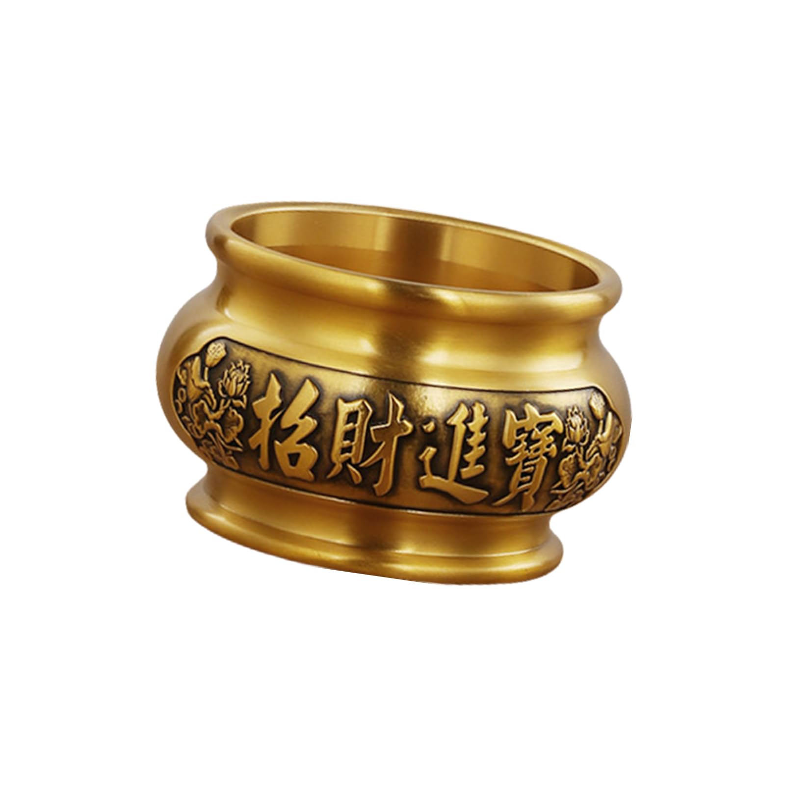Bruciatori di incenso classici in ottone per benedizioni domestiche ornamento decorativo appassionati culturali titolari di incensi cinesi decorazione domestica adorazione