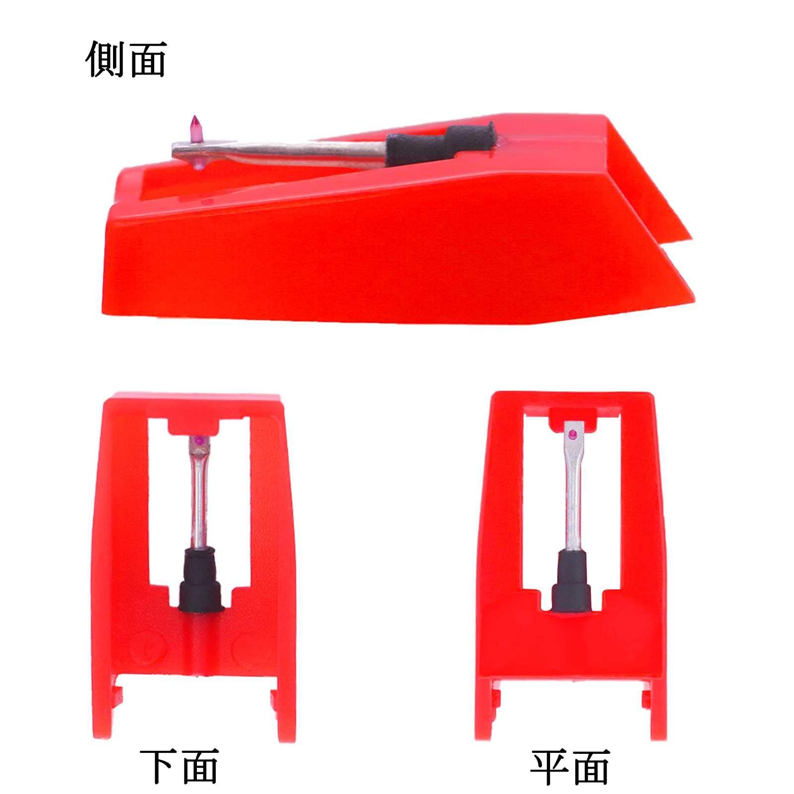 Amazon.co.jp: IUMÉ レコードプレーヤー用交換針 6個セット 交換針