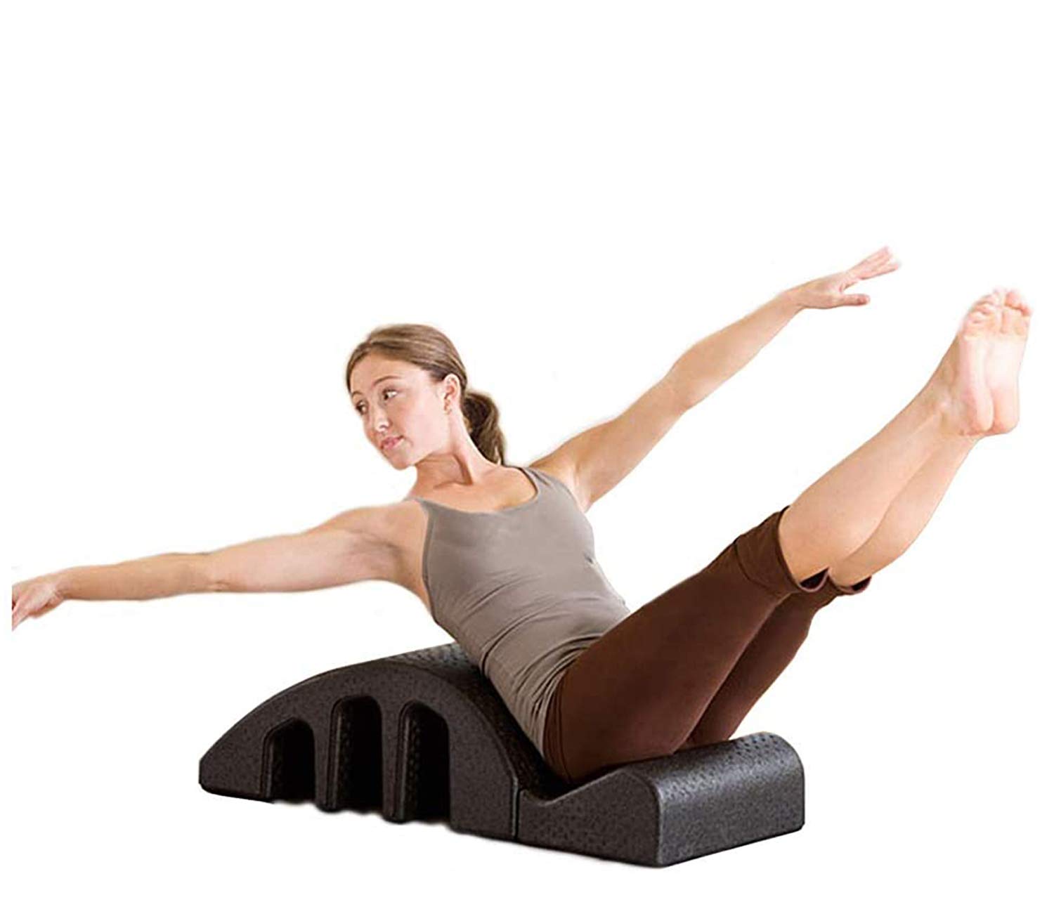 Buy LonME Pilates Yoga Arc Massage Bed, Back Pain Arc Step Bucket Multi