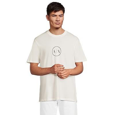 Armani Exchange Circle Chest Logo T shirt Men