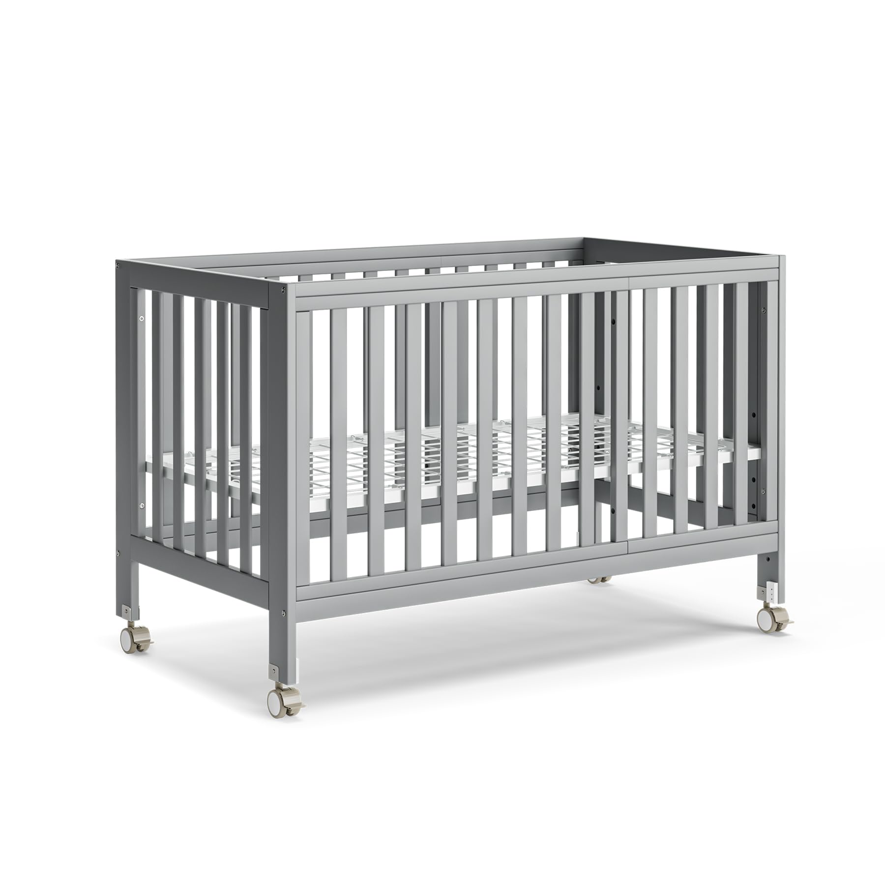 MAMAZING EvoNest 11-in-1 Convertible Baby Crib with Wheels