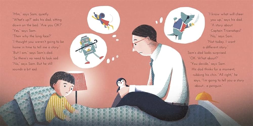 Papa Penguin様 Papa Penguin – Momoko Abe Illustration