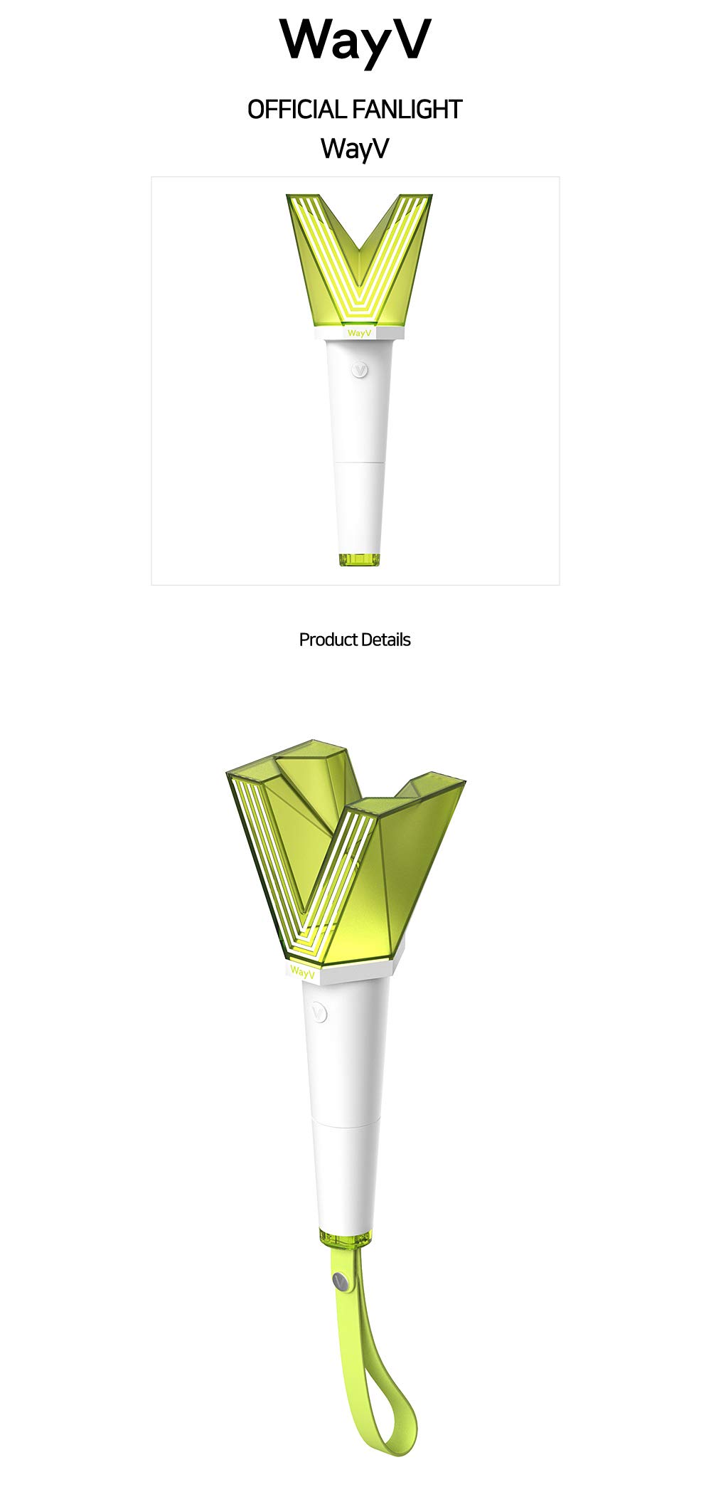 SM ENTERTAINMENT [Light Stick] WayV OFFICIAL LIGHT STICK : Amazon