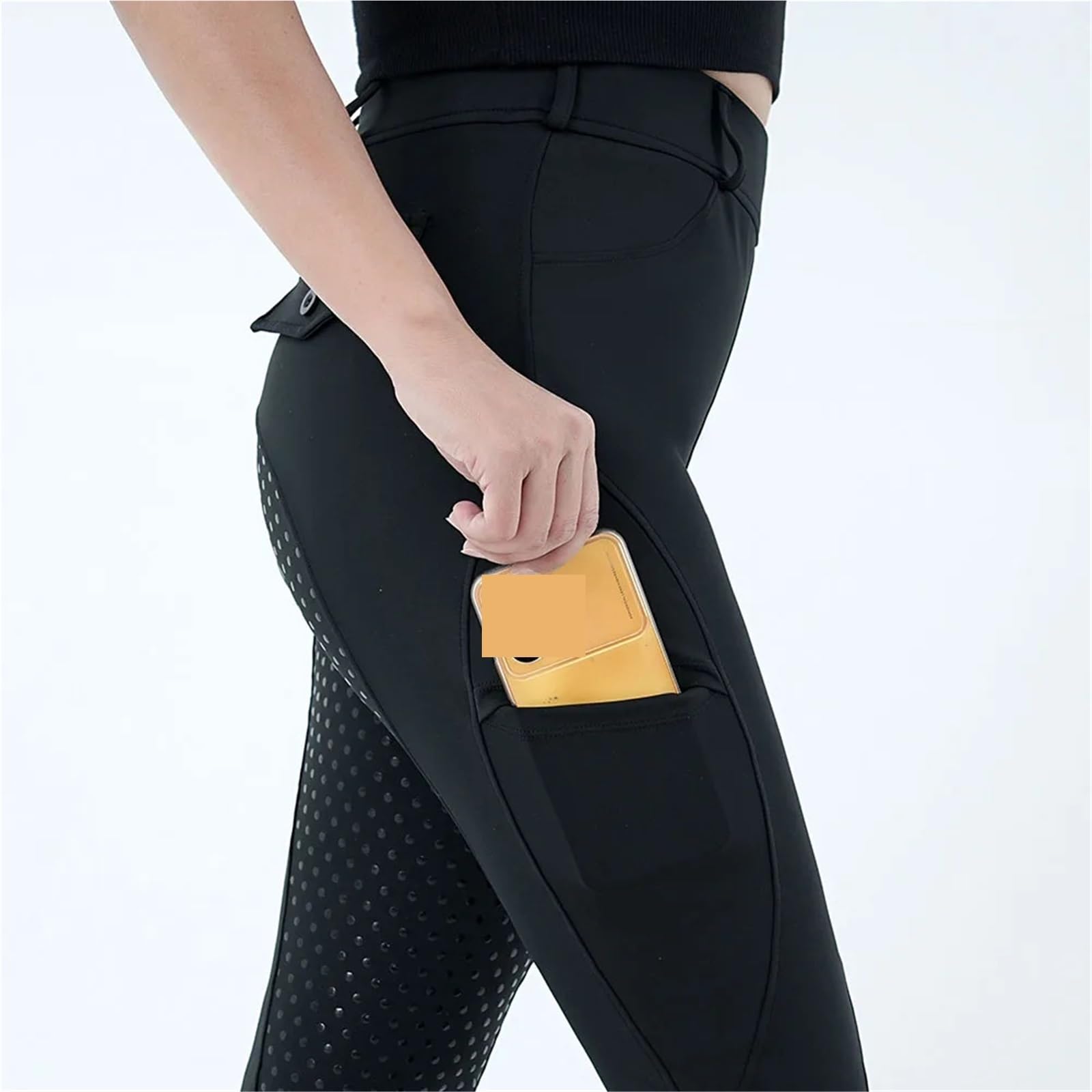 Mallas De EquitacióN Pantalones de equitación for mujer, pantalones montar con asiento completo, mallas entrenamiento ecuestre, ropa deportiva for exteriores, equipo caballero