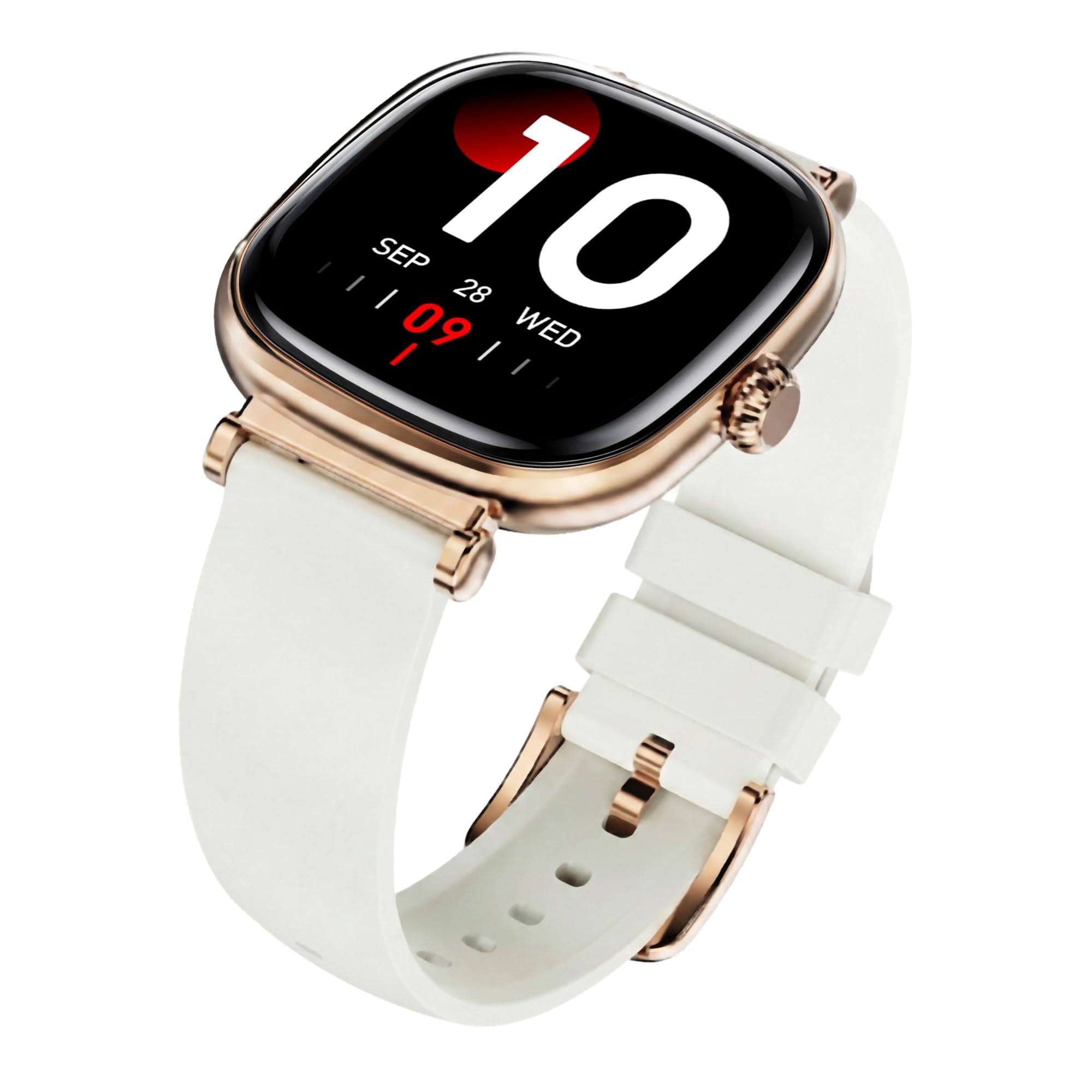 Boat Chrome Ivory Smart Watch for Women, co-Designed with GIVA, 1.7" AMOLED Display, 1000 nits Brightness, Premium Metallic Build, Female Wellness Tracker smartwatch for Women (Pearl Glow)-picture-34