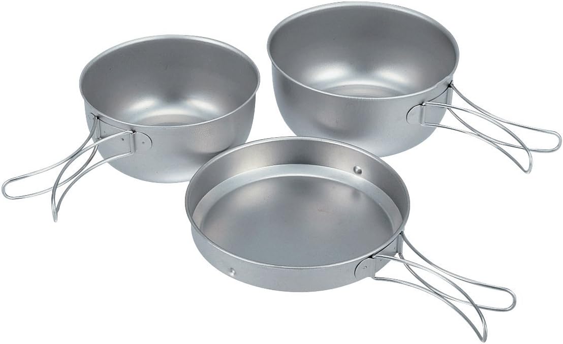 Snow Peak 3 Piece Titanium Cookset
