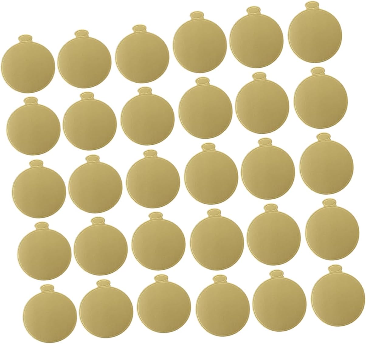 PRETYZOOM 400pcs Lightweight Portable Cake Serving Trays Round Cake Rounds Easy to Use Display Bases