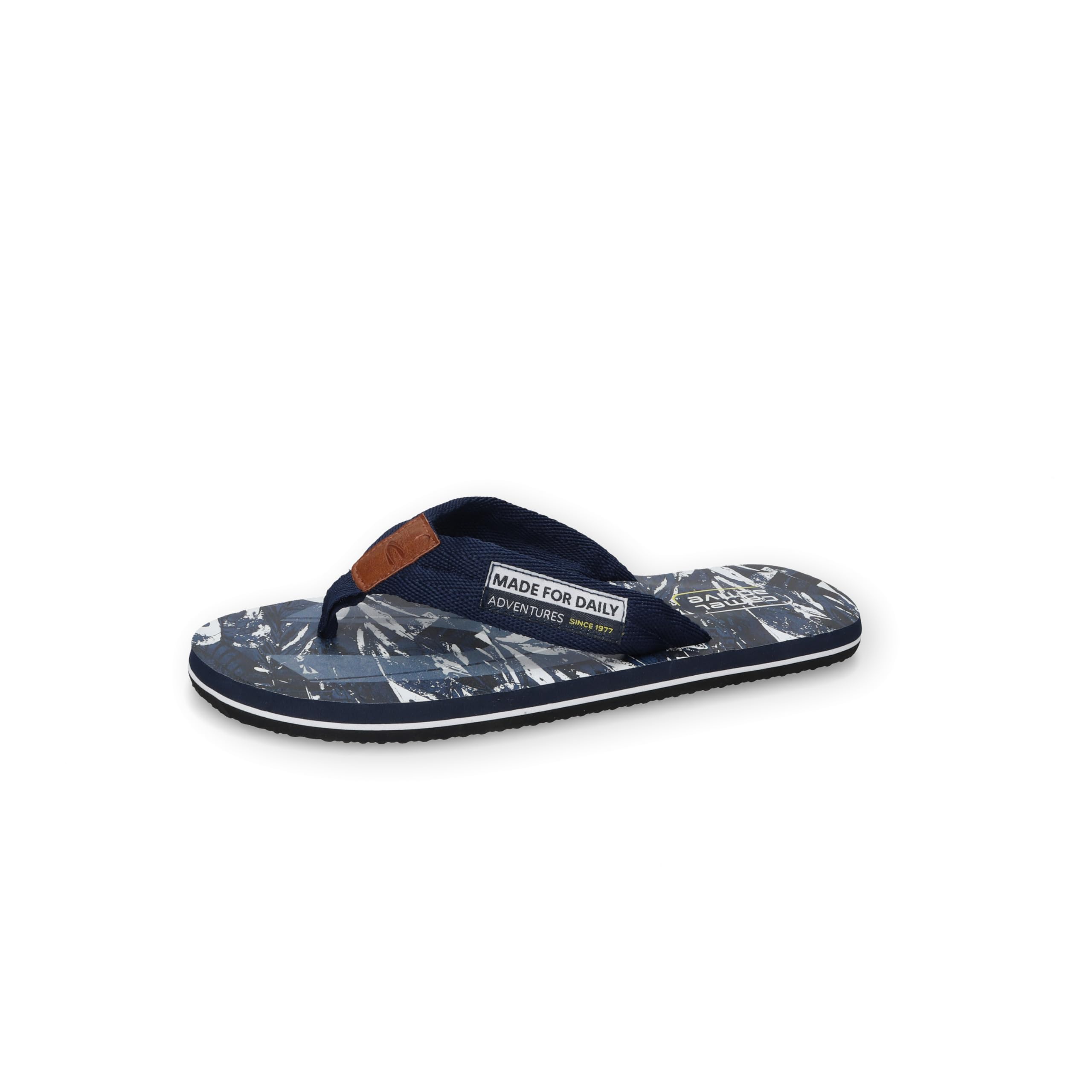 camel active Men's 54bh001-700665 Sandals, Navy White, 8 UK