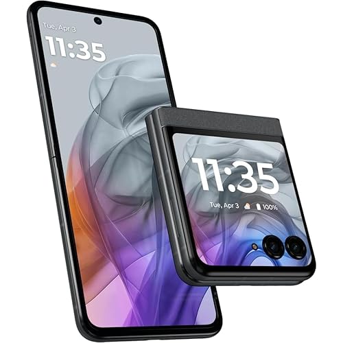 Motorola razr | 2024 | Cricket | Made for US 8/256GB | 50MP Camera | Koala Gray (Renewed)
