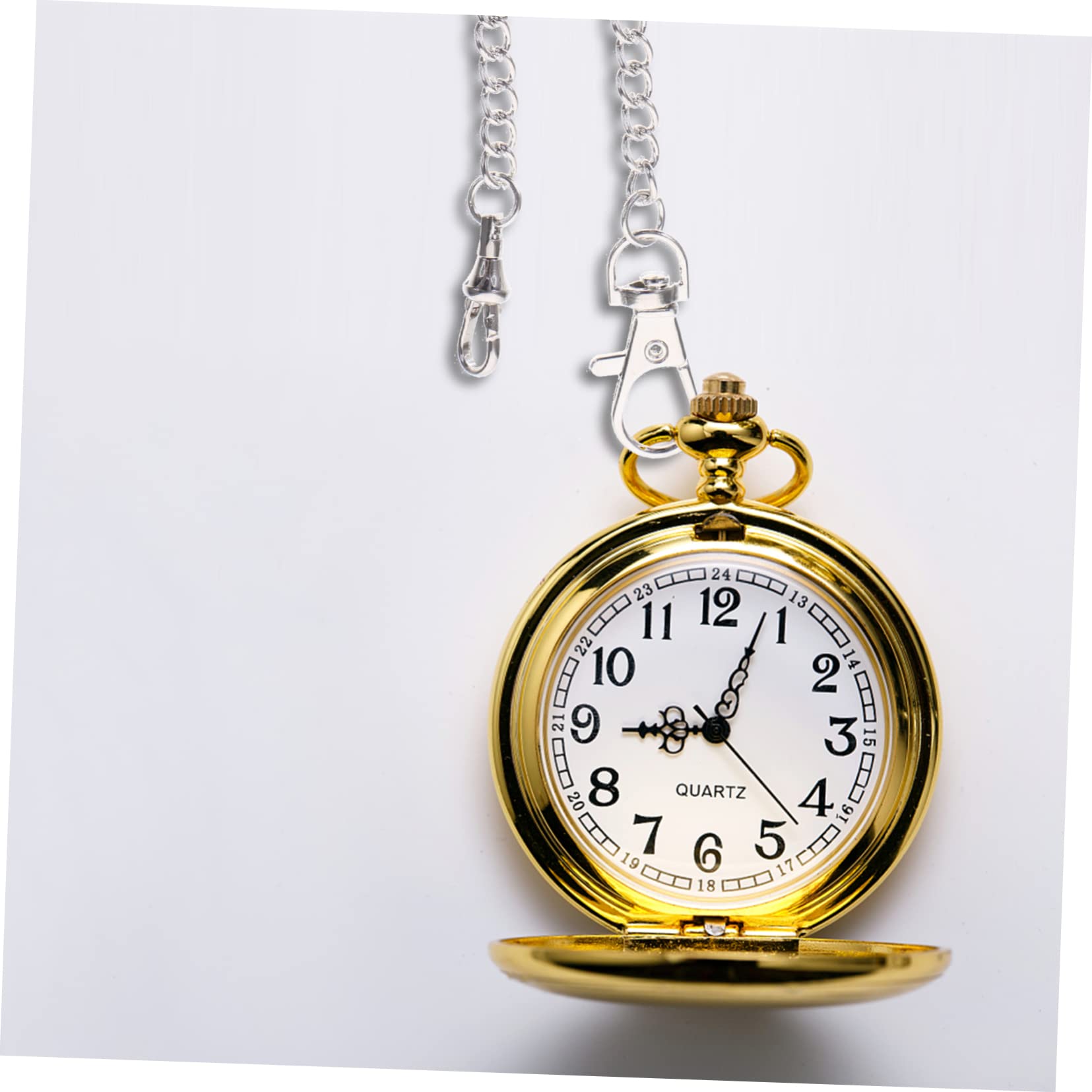 BESPORTBLE Pocket Watch Chain Lobster Clasp Decorative Metal Jeans Wallet Chain Trouser Accessory for Casual and Formal Wear Stylish Replacement for Pocket Watch