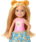 Barbie Club Chelsea Tea Party Doll and Transforming Playset | Blonde Small Doll, Feature Tea Party Themed Accessories, Transforming Picnic Basket, & 10+ Accessories, Ages 3+