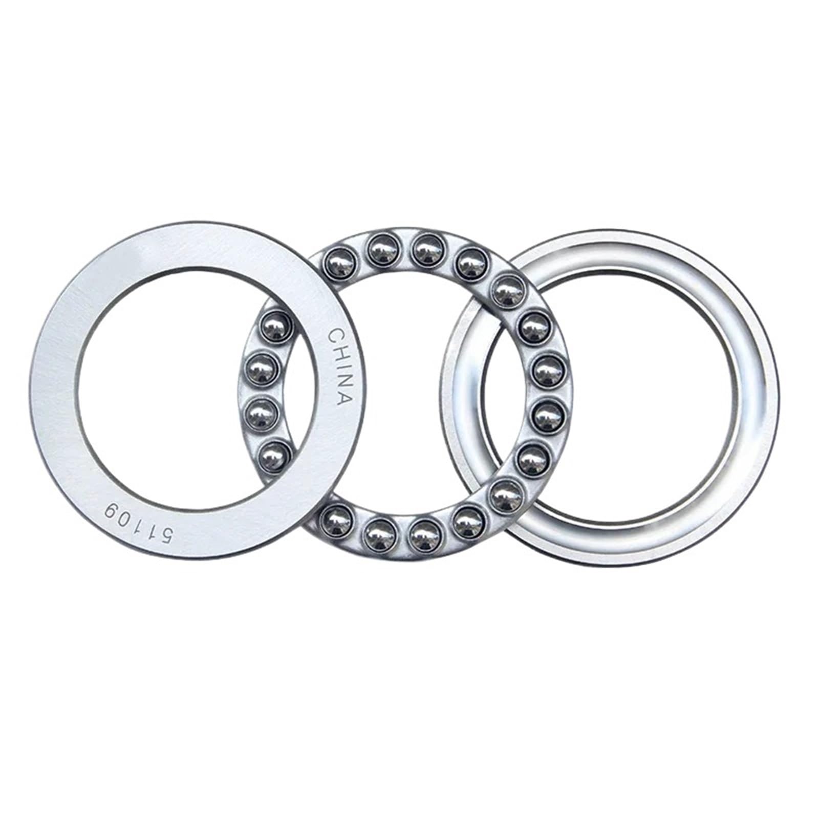 Butée à billes 51211 pour charge axiale de dimensions 55x90x25mm - 4