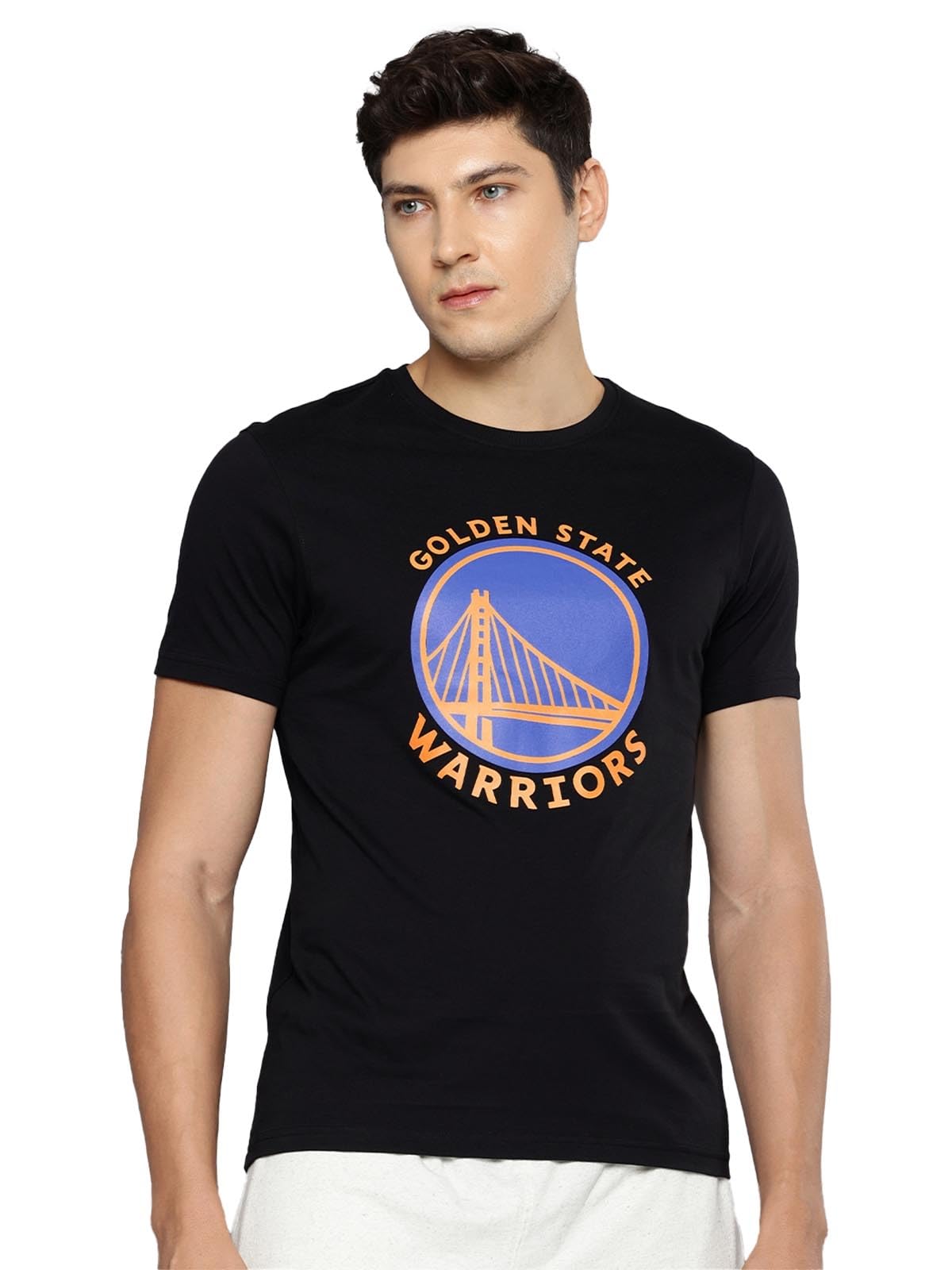 Shop The Arena: Golden State Warriors: Classic Crest T-Shirt-picture-35