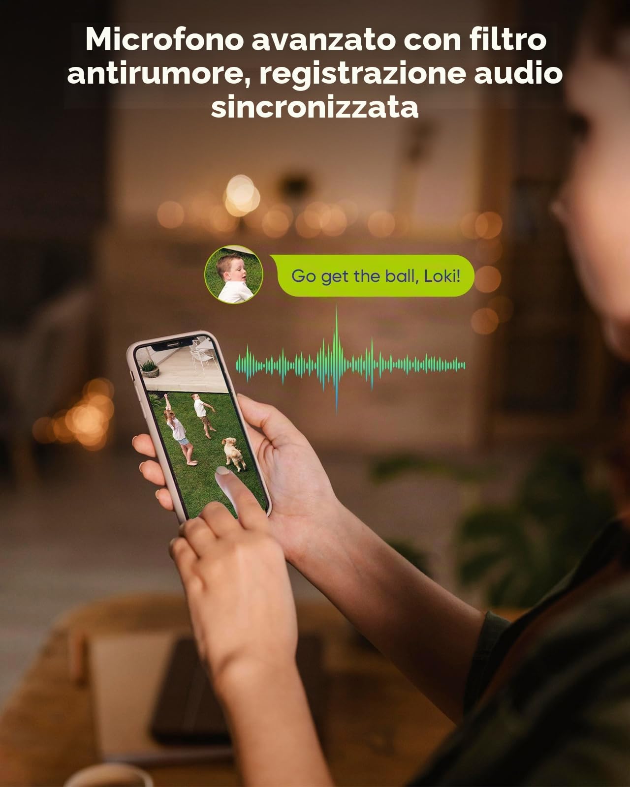 SANNCE 4K PoE Telecamera da Esterno, IP67 Videocamera Sorveglianza Esterno | Visione Notturna a Colori, Riconoscimento Intelligente di Persone/Veicolo, Registrazione Audio, Senza Alimentatore Rete
