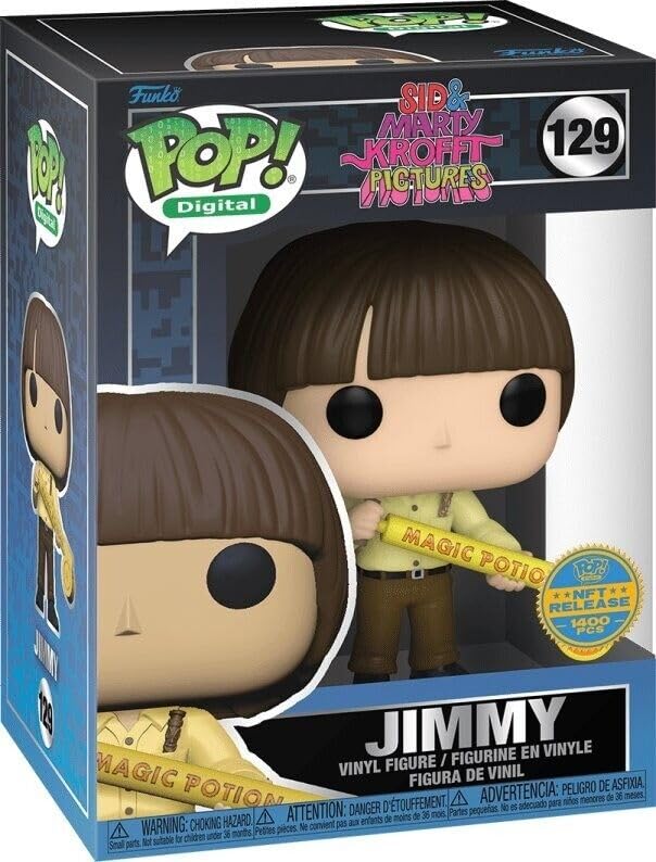 Amazon.com: Funko POP Digital Sid & Marty Krofft Jimmy # 129 NFT