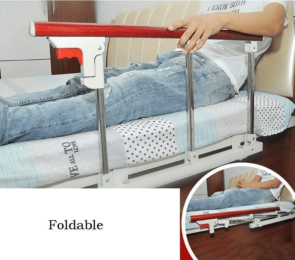 Parapetti Maniglia di assistenza alla sicurezza della sponda del letto per anziani Anziani Adulti Bambini Ringhiera del letto pieghevole Parapetti Handicap Dispositivi di assistenza medica Anziani