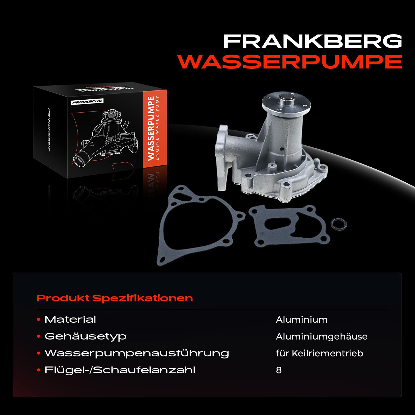Pompe à eau pour Ford Transit MK5 2.5L Diesel 69 CH Pompe à eau pour Ford Transit MK5 2.5L Diesel 69 CH