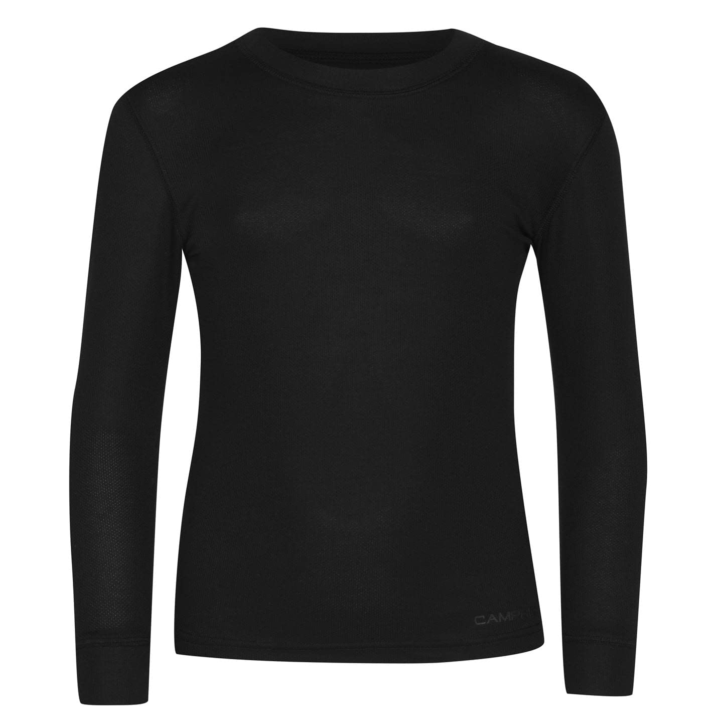 CAMPRI Kids Thermal Top Junior Black 9-10 Years