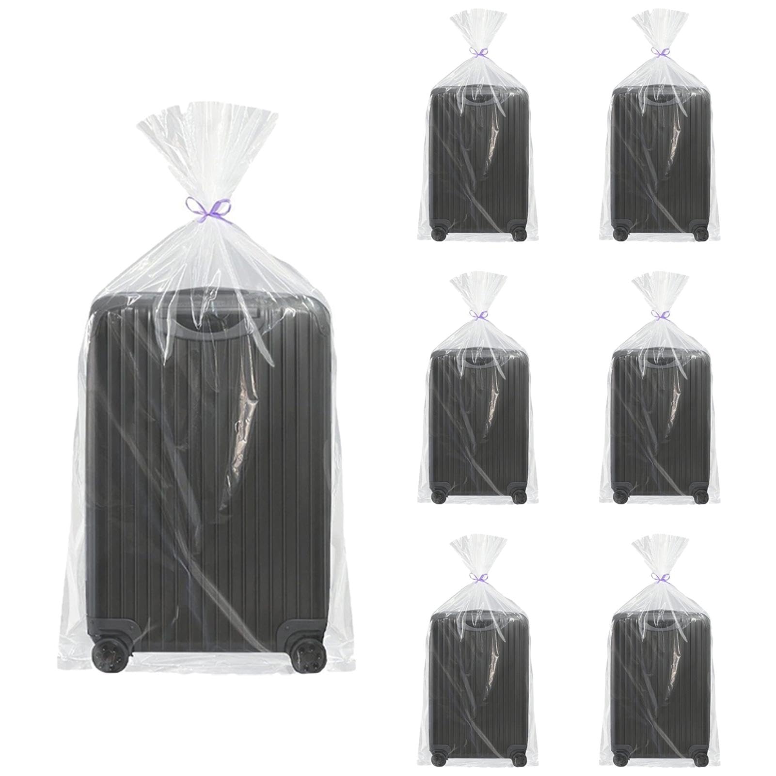 6Pcs Large Clear Plastic Storage Bags,90x120cm Flat Large Bags,Huge Storage Bags Moving Bags for Luggage,Suitcase,Furniture,Quilts,Plush Toys,Office Chairs