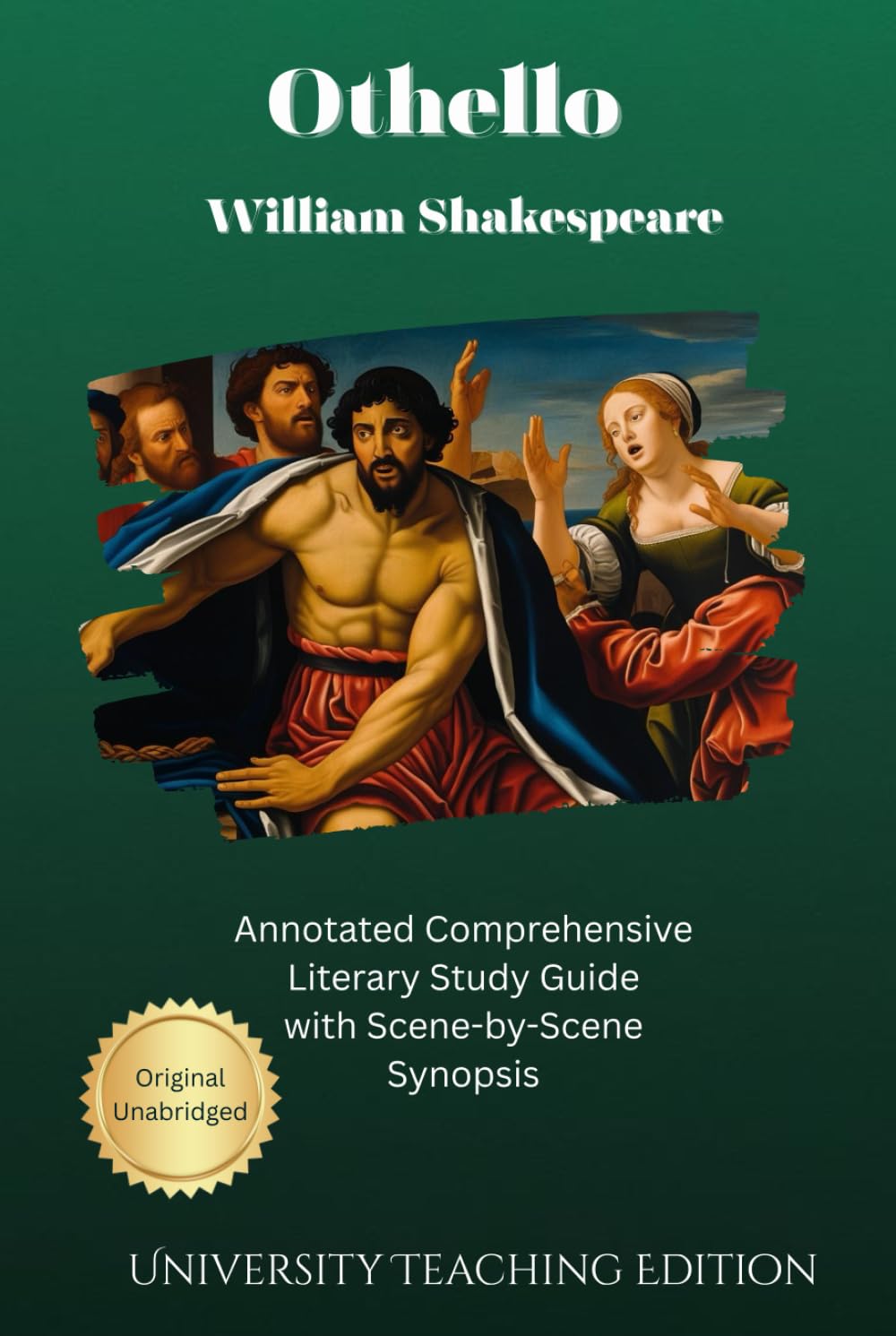Othello: Annotated Comprehensive Literary Study Guide with Scene-by-Scene Synopsis