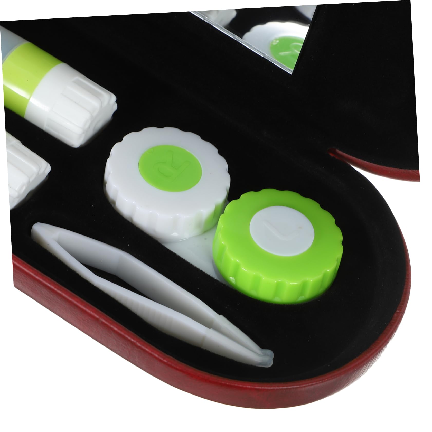 CALLARON 3 Juegos De Estuches para Gafas Organizador para Llevar Gafas Estuches para Lentes Pinzas para Gafas Suministros para Lentes De Contacto Estuche para Lentes De Contacto para