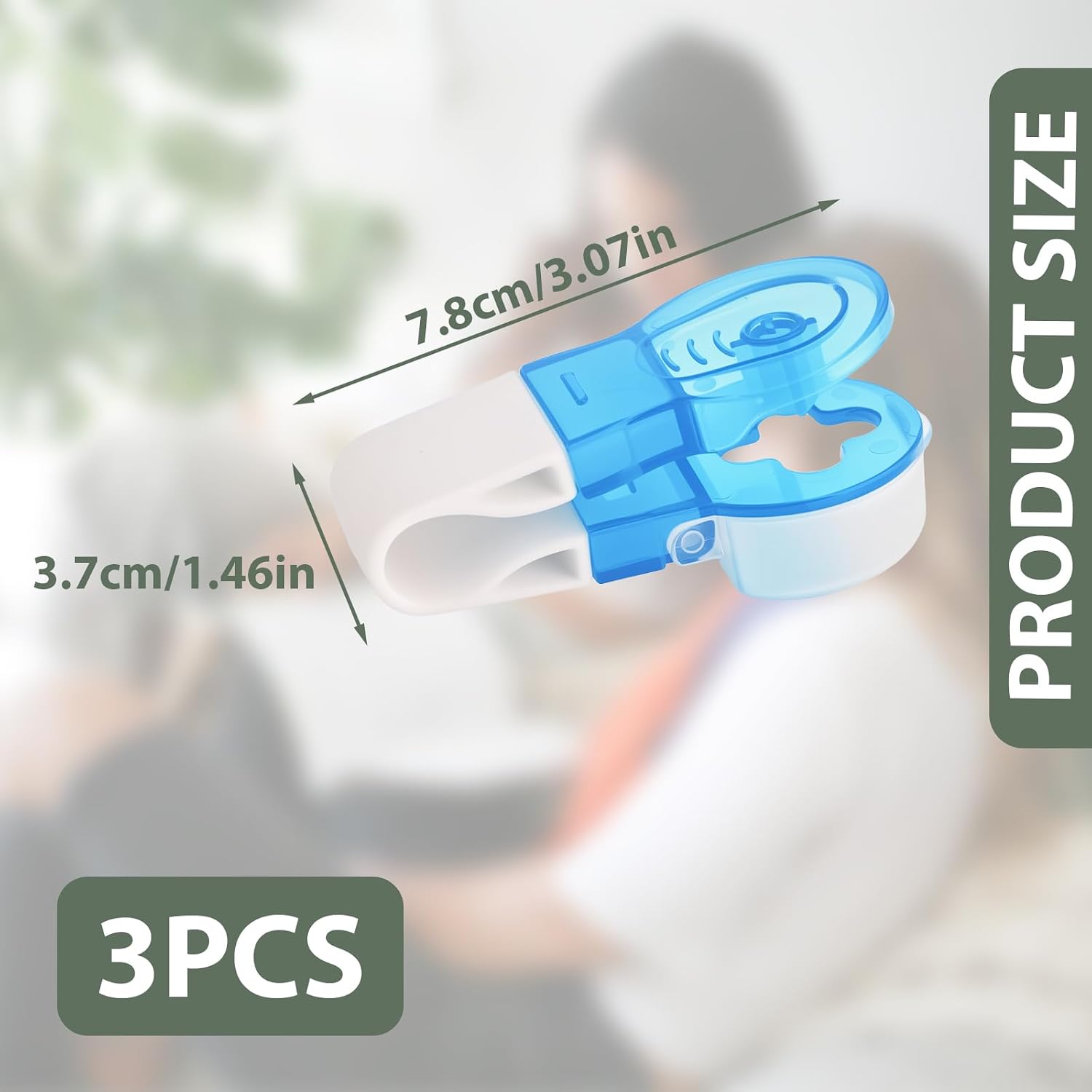 3Pcs Pill Popper for Blister Packs Portable Pill Taker Remover Pack Opener Tool for Nurses Elderly Disabled Travel Tablet No Contact image 2