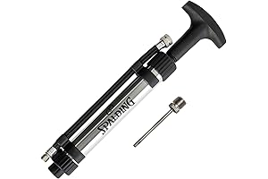 Spalding Dual Action Chrome Pump: Elevate Your Basketball Game