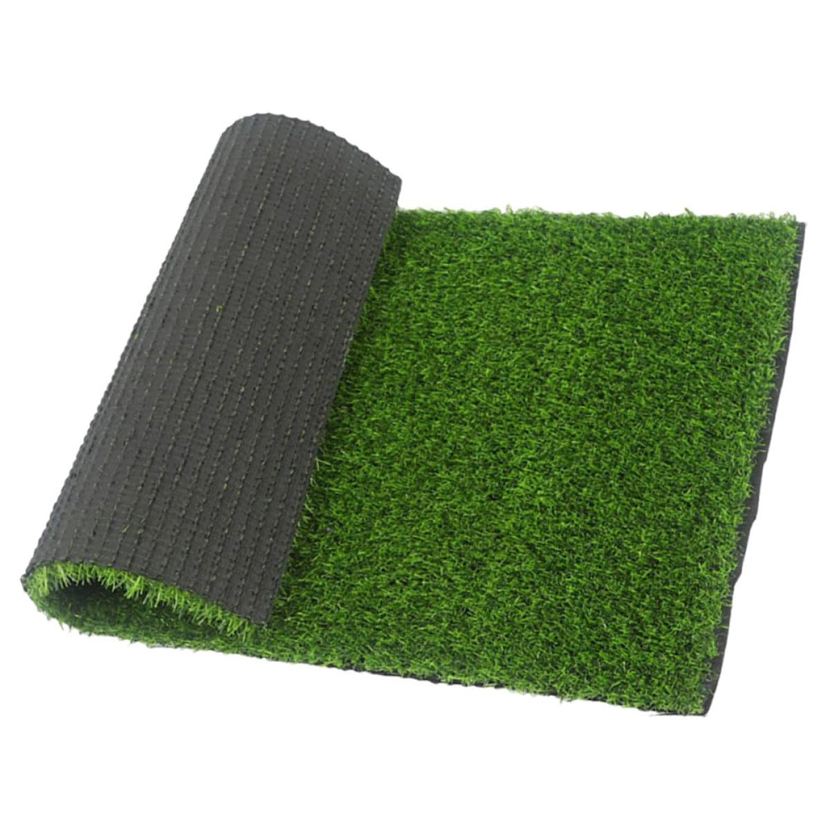 Tapis de porte en gazon artificiel avec trous de drainage Toyvian