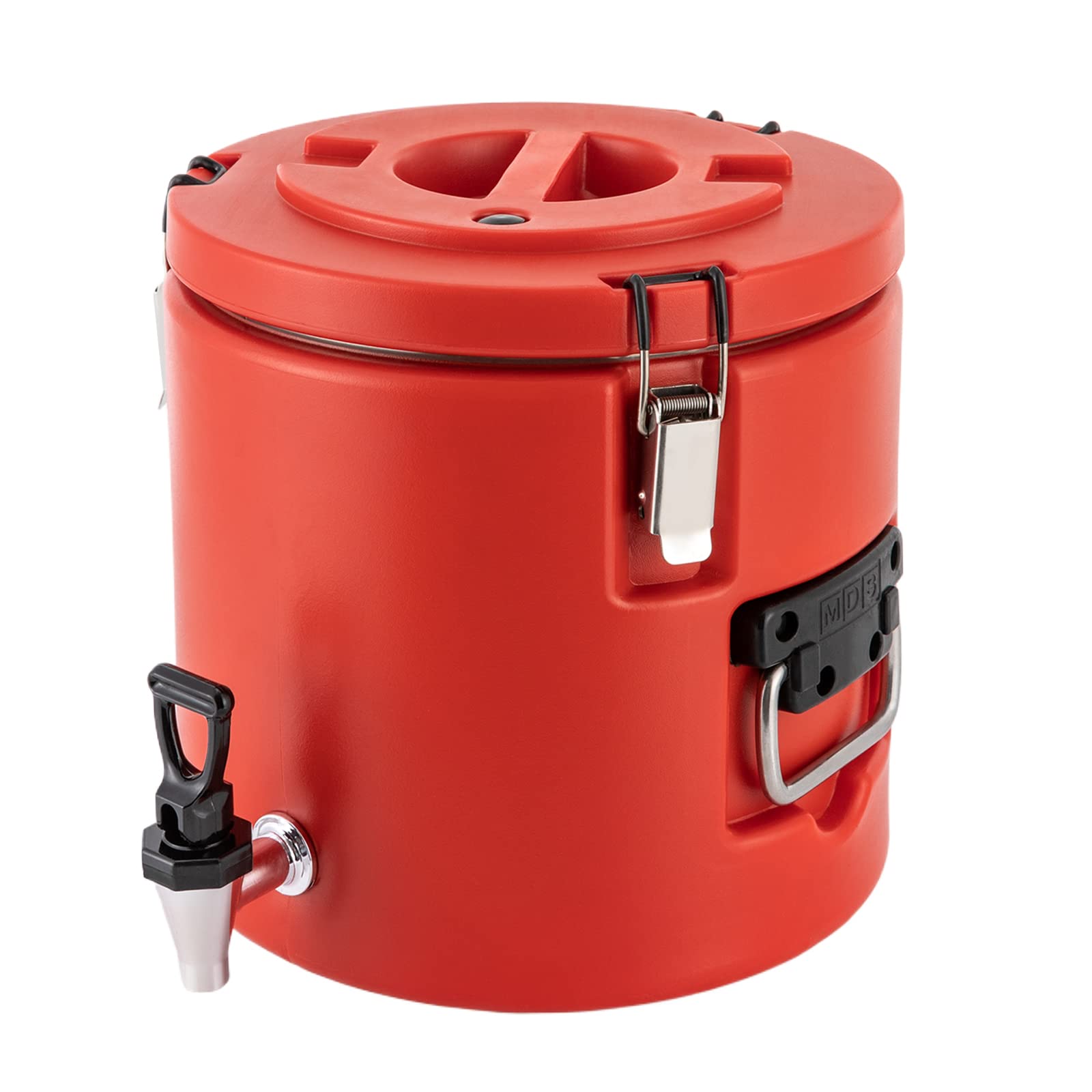 DYNAMI 304 Stainless Steel Insulated Beverage Dispenser,Insulated Thermal Hot and Cold Beverage Dispenser with Faucet,for Coffee, Tea, Water, Milk,Juice (15L/3.9gal)