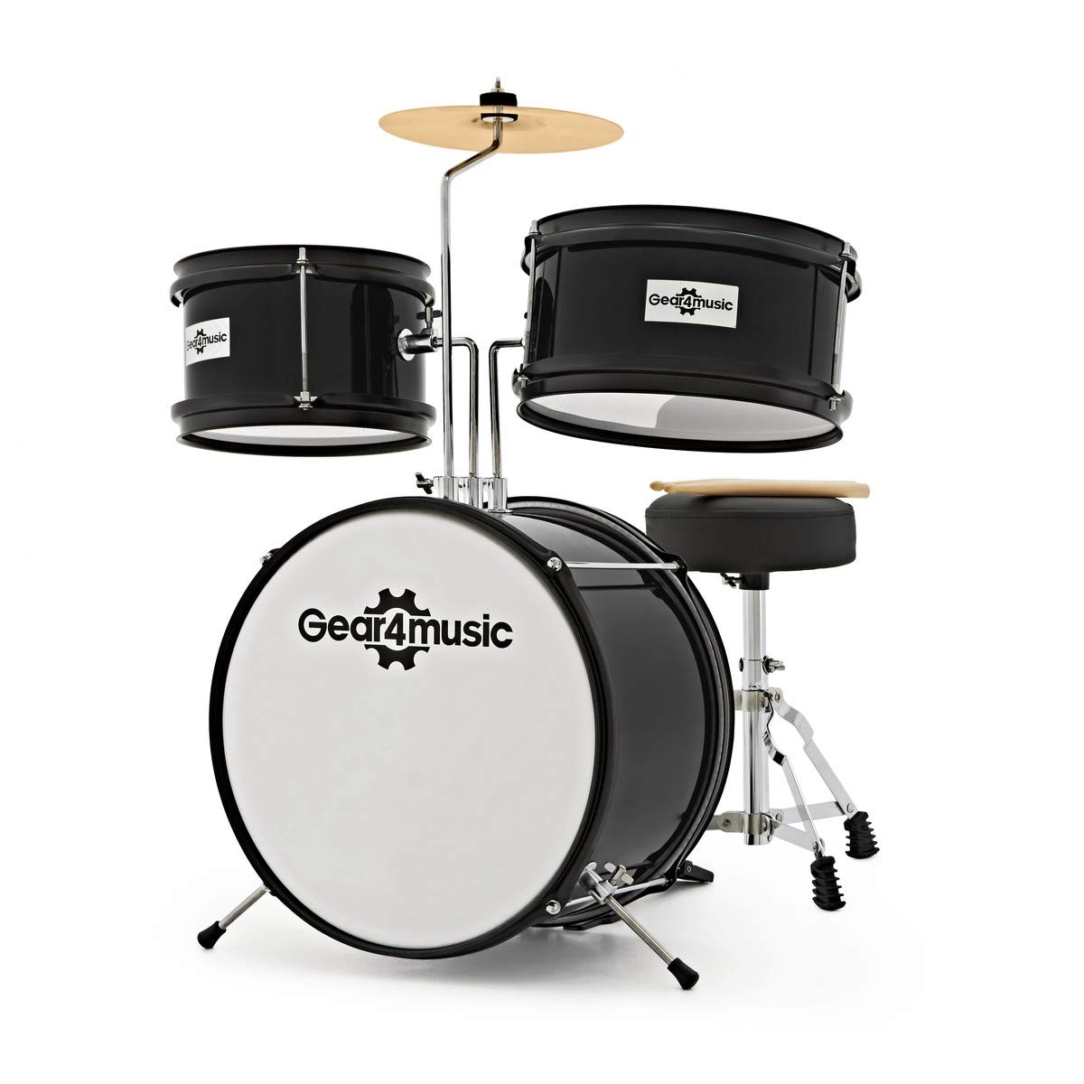 Batería Infantil Gear4music, Negra