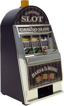 Casino Slot Machine Bank, Yellow