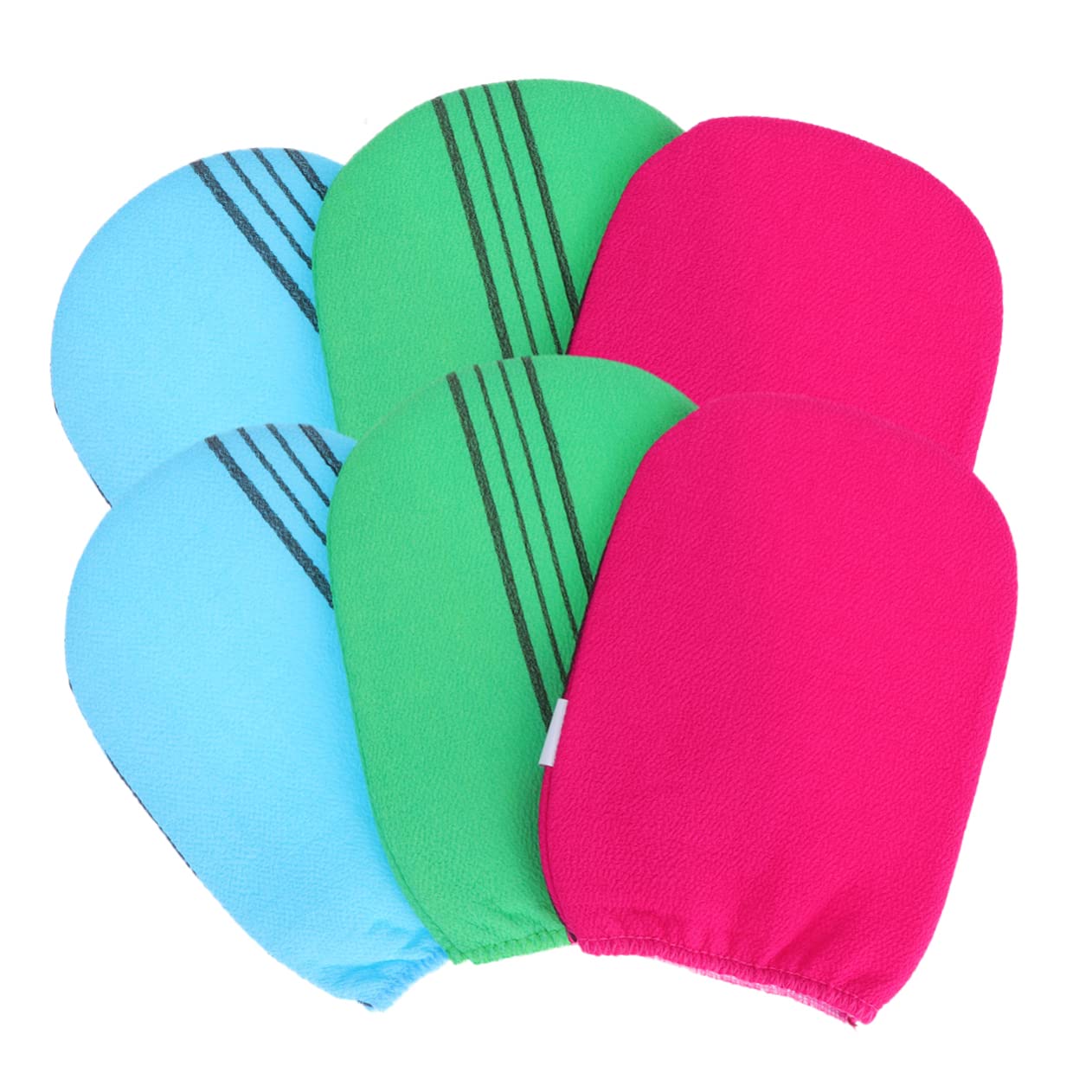 Beavorty 18 Stk Duschhandschuhe Peeling Peeling- Rückenschrubber Für Für Reiben Handschuhe Badezubehör Handschuh Bade-körperpeeling Körperwäscher Mann Badetuch Doppelseitig