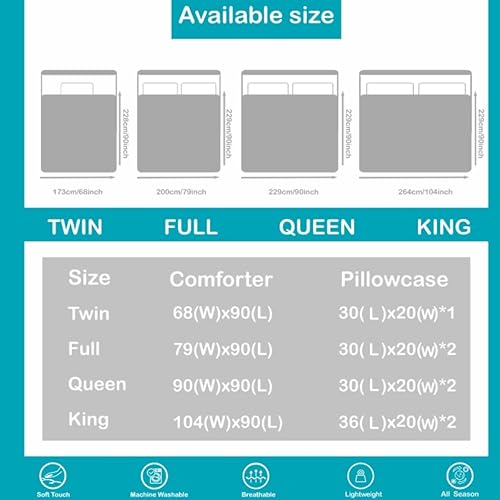 Miniatura 7 de Juego de edredón de San Valentín para parejas, juegos de ropa de cama rojo y blanco para niños, niñas, adolescentes, con texto en inglés "I Love