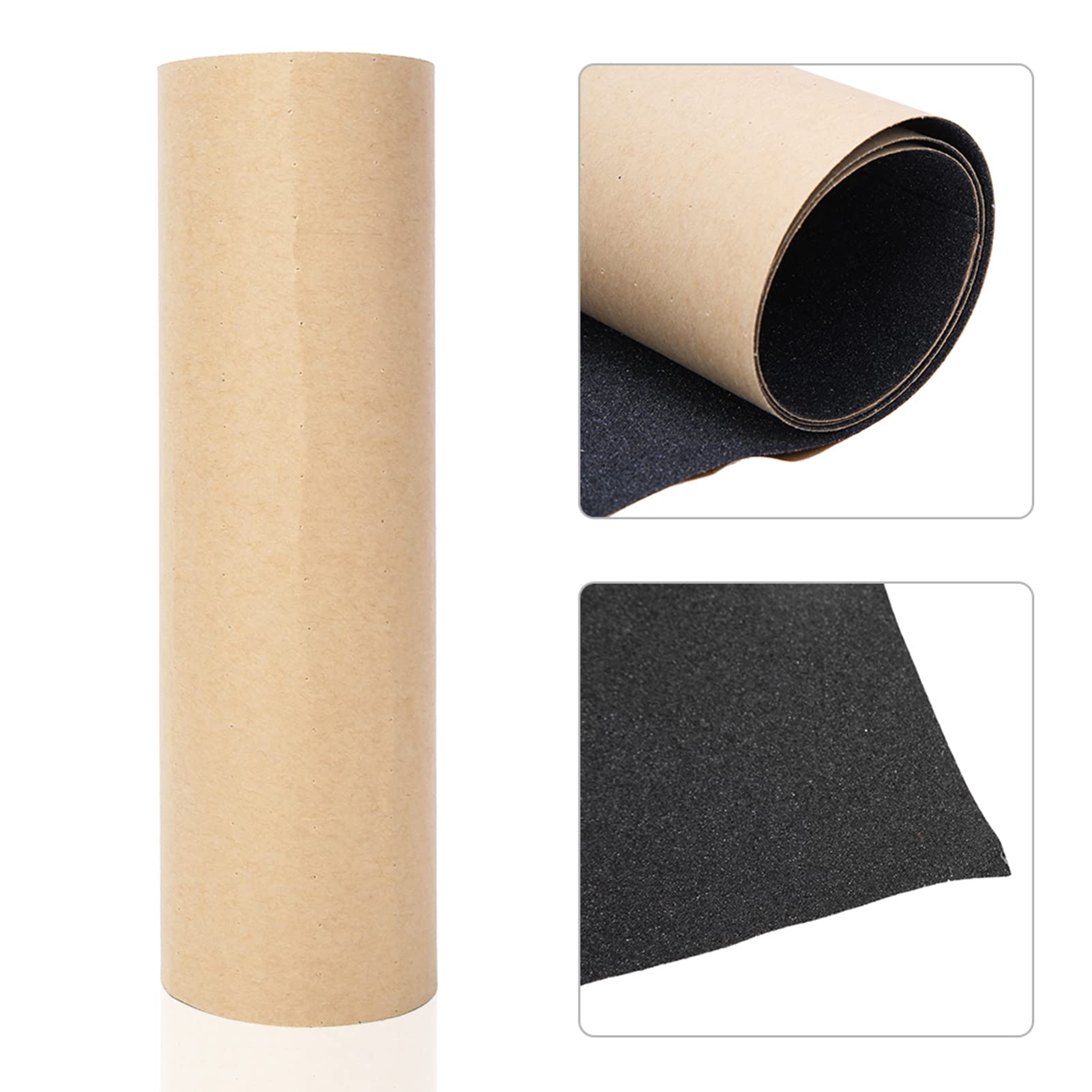 Nastro Grip Per Skateboard - 81x21 Cm, Nero, Antiscivolo, Per Longboard E Scooter - Foto 5