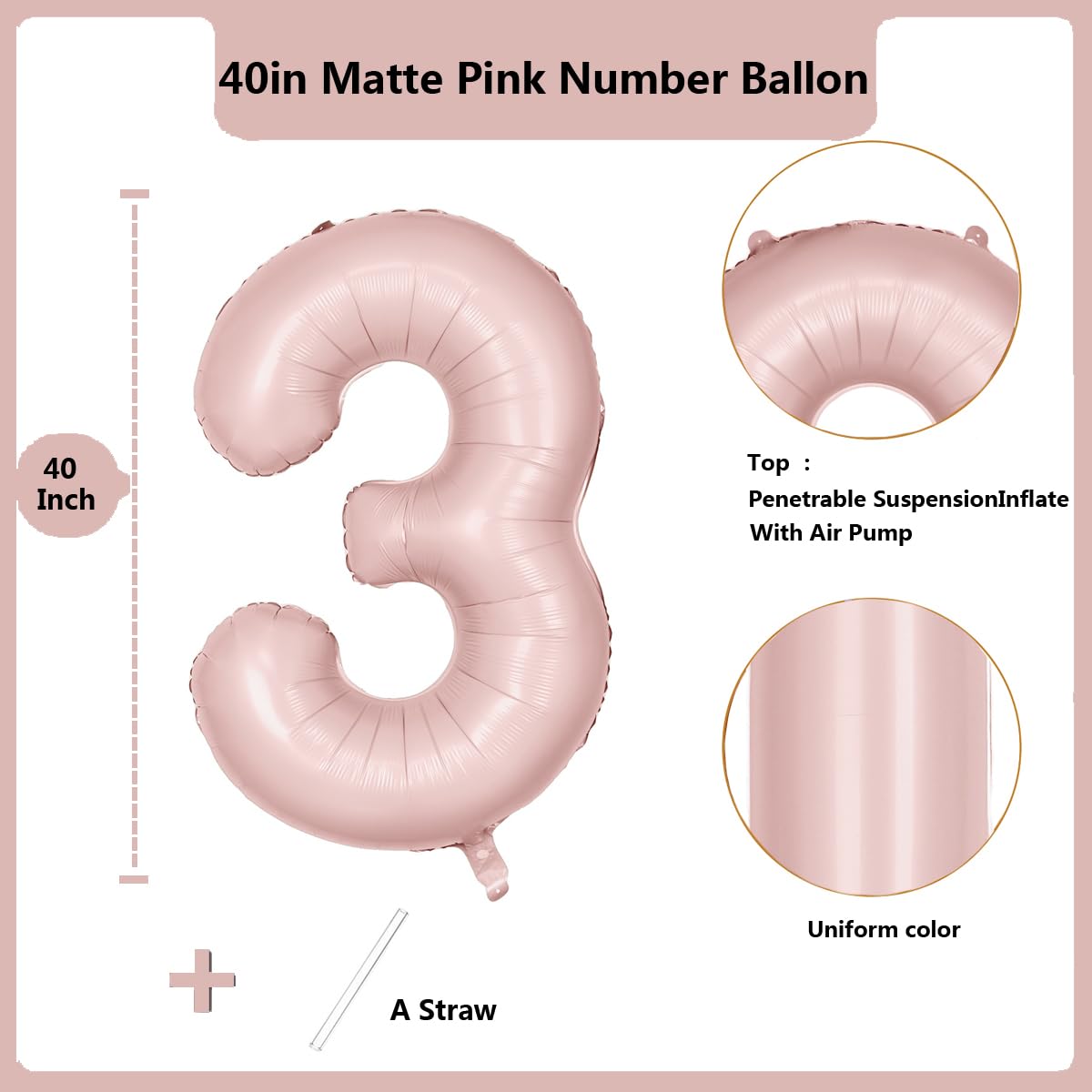 Red 0 balloon 40 Inch Giant Helium Foil Number 0 to 9 Red Balloon Birthday Wedding Party Digital Decorations (Number 0) — view 381