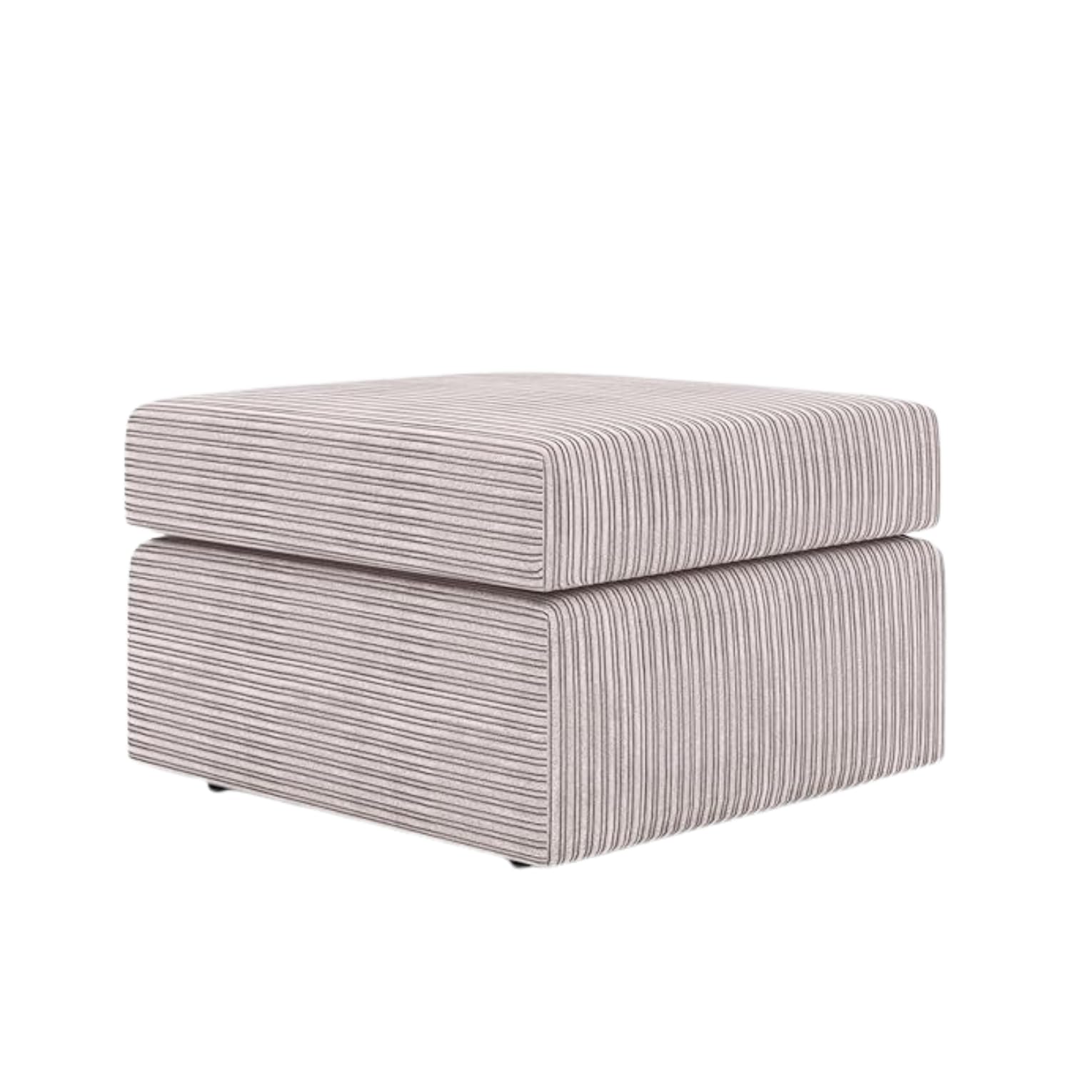 Sofa Snug Jumbo Cord Footstool Cream