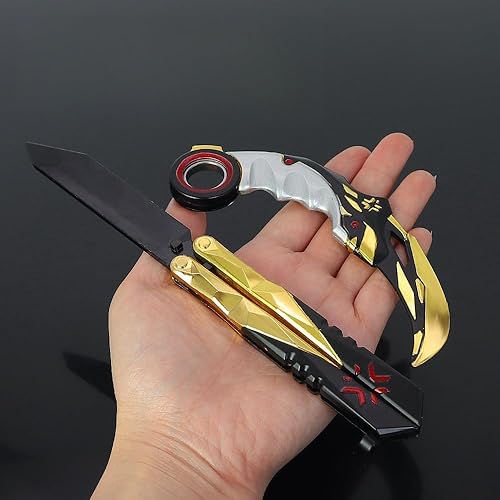 Miniatura 7 de Cuchillo de puntos de regalo Valorant Set de juguetes periféricos Cuchillo de garra Valorant Model Toys (No.2)