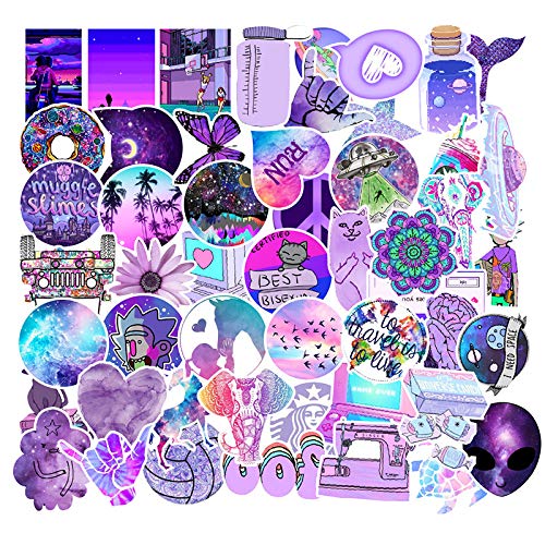 CSPARKV 50 Pièces, Autocollants Pour Ordinateur Portable Vinyle Autocollants Pack Pour Auto Bagages Skateboard Moto Decal Pour Adolescents Adultesstickers Impermeables En Vinyle 85690444