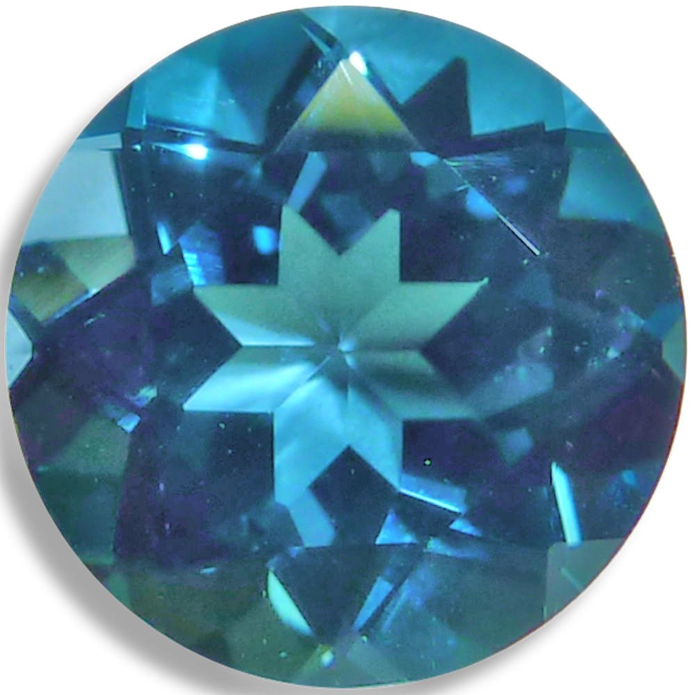 OptimaGem Topaz London Blue Round
