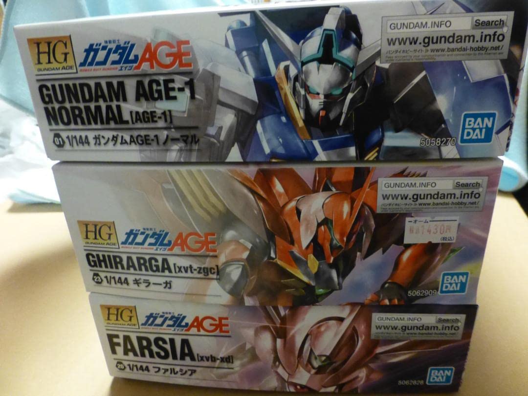 2022SUMMER/AUTUMN新作 3点セット AGE-1ノーマル＆ギラーガ