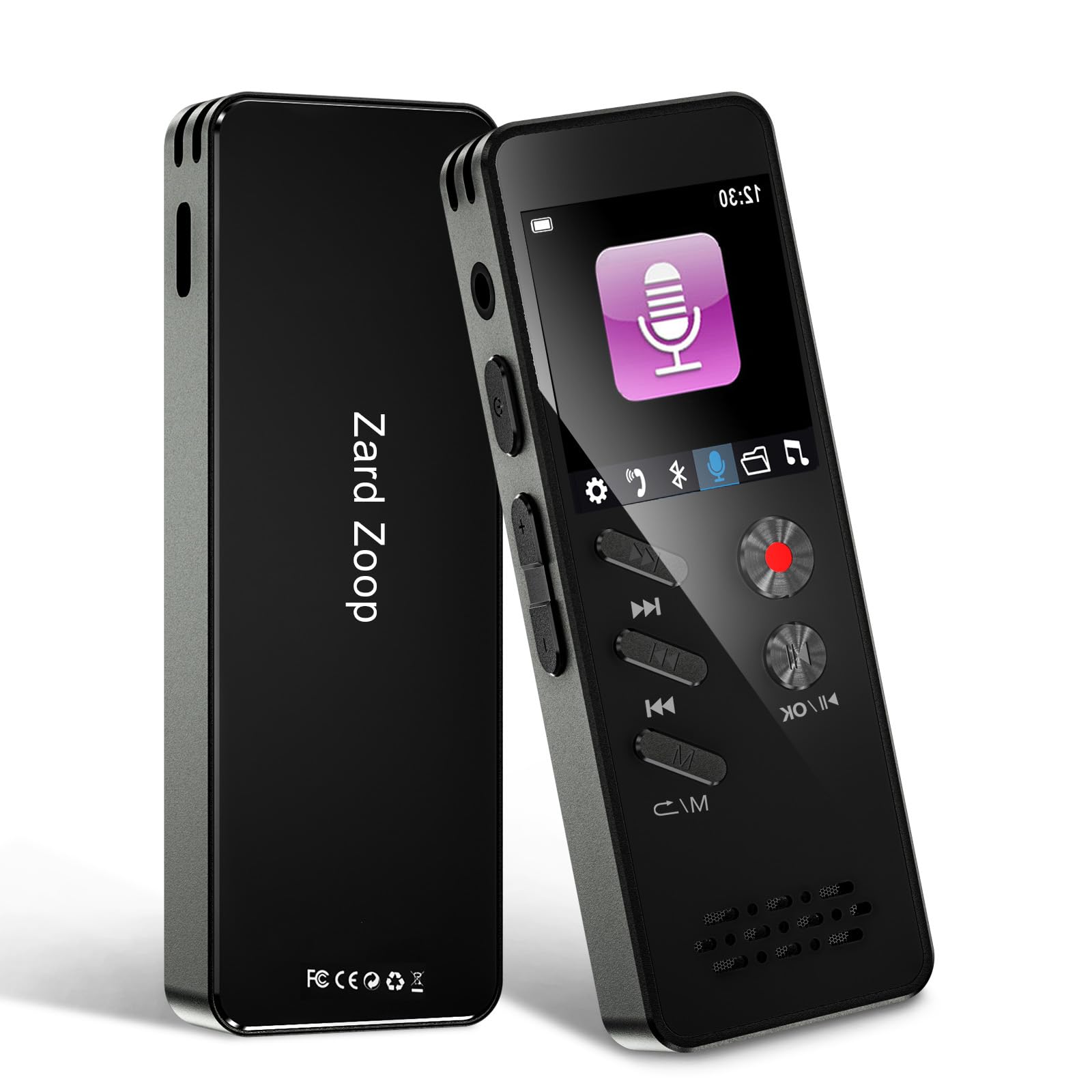 Digital Voice Recorder with Playback Bluetooth