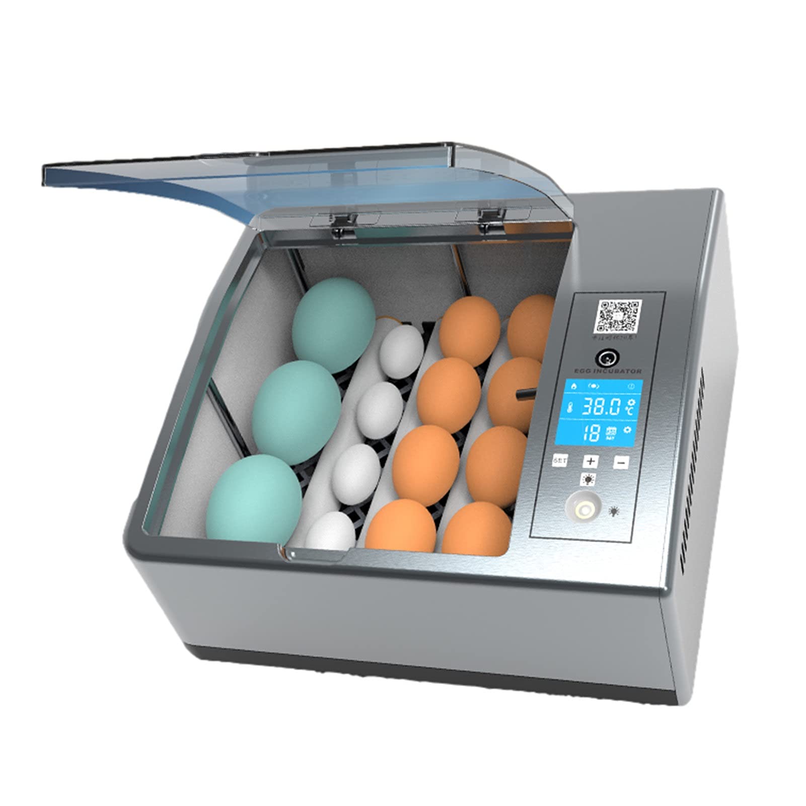 Buy EAFTOS 16 Digital Egg Incubator Automatic, Poultry Hatcher Brooder