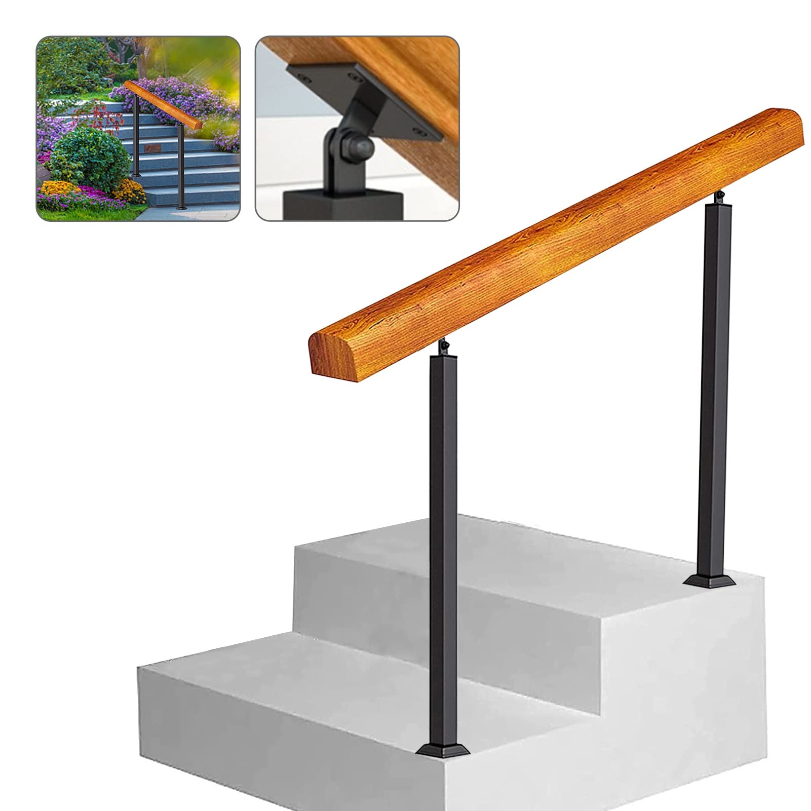 Buy Staircase handrail Stair Handrail Picket, Wooden Staircase Railing