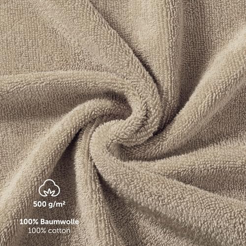 Blumtal Premium Frottier Waschlappen Set 10 teilig 100% Baumwolle - Oeko-TEX zertifizierte Waschlappen 10x (15x20 cm) - saugstarkes… – Ansicht 6