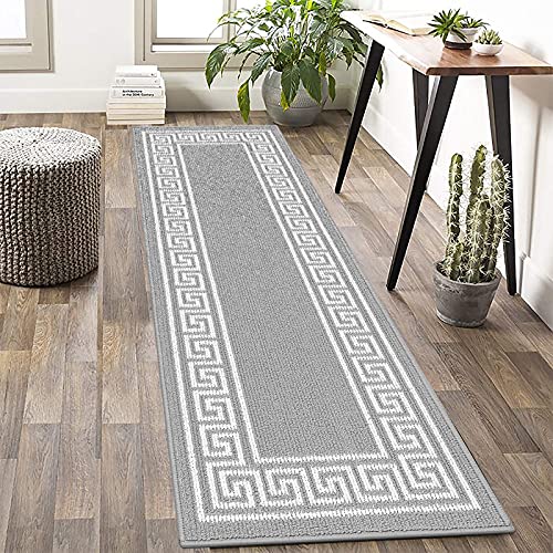 Pauwer Indoor Doormat Runner Rug for Hallway 20"x59" Long Kitchen Rug Runner Non Slip Absorbent Mud Trapper Mats Washable Rug Runner Indoor Area Rug Runner for Kitchen Hallway Entryway